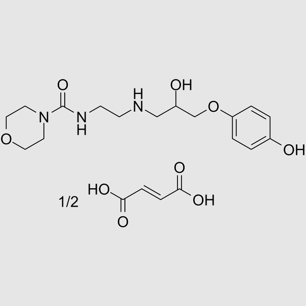 Xamoterol structure, CAS 73210-73-8
