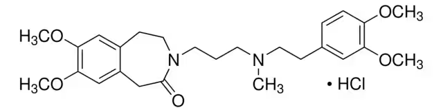Zatebradine structure, CAS 85175-67-3