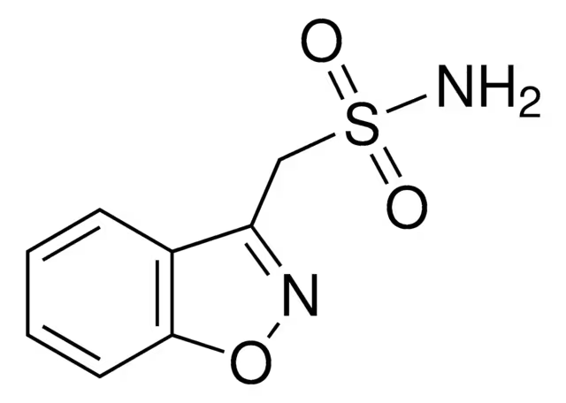 Zonisamide structure, CAS 68291-97-4