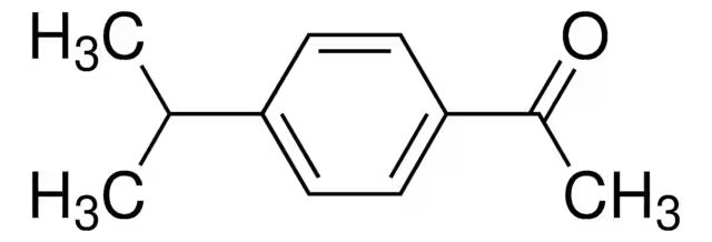 (4-Iso-propylphenyl)ethanone structure, CAS 645-13-6