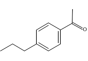 1-(4-Propylphenyl)ethanone structure, CAS 2932-65-2