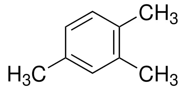 1,2,4-Trimethylbenzene structure, CAS 95-63-6