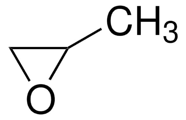 1,2-Epoxypropane structure, CAS 75-56-9