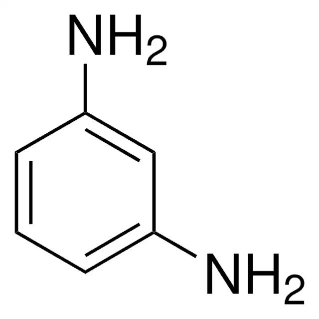 1,3-Phenylenediamine structure, CAS 108-45-2