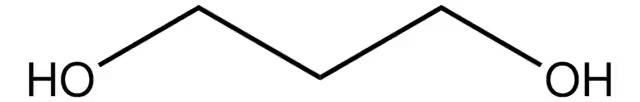 1,3-propanediol structure, CAS 504-63-2