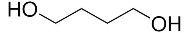 1,4-BUTANEDIOL structure, CAS 110-63-4