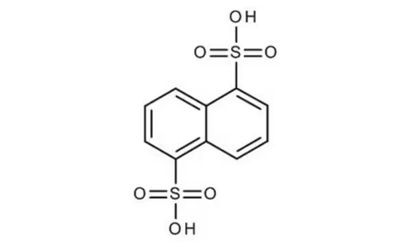 1,5-Naphthalenedisulfonic acid structure, CAS 81-04-9