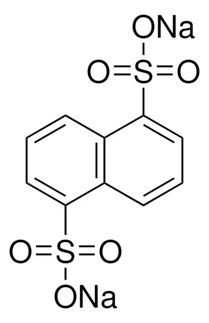 1,5-Naphthalenedisulfonic acid disodium salt structure, CAS 1655-29-4