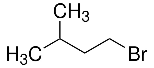 1-Bromo-3-methylbutane structure, CAS 107-82-4