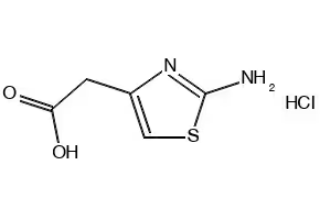 2-(2-Aminothiazol-4-yl)acetic acid hydrochloride structure, CAS 66659-20-9