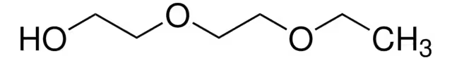 2(2-Ethoxyethoxy)ethanol structure, CAS 111-90-0
