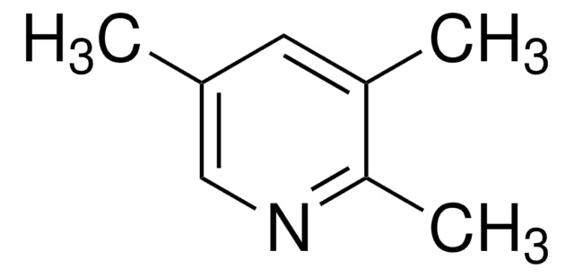 2,3,5-Trimethylpyridine structure, CAS 695-98-7