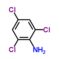 2,4,6-Trichloroaniline structure, CAS 634-93-5