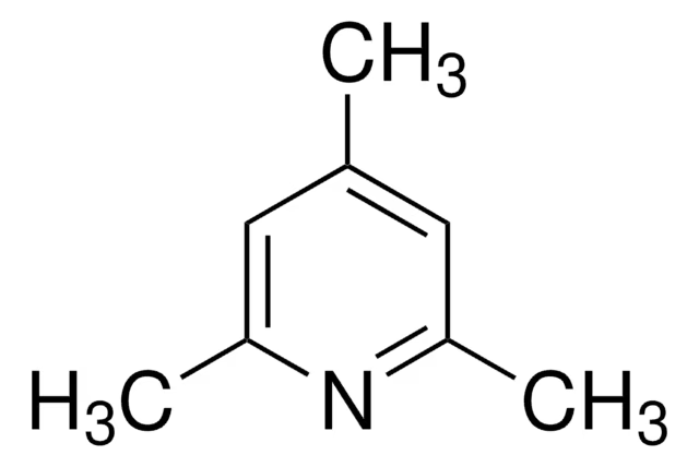 2,4,6-Trimethylpyridine structure, CAS 108-75-8