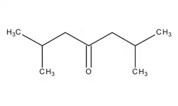 2,6-Dimethyl-4-heptanone structure, CAS 108-83-8