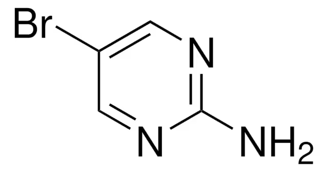 2-Amino-5-bromopyrimidine structure, CAS 7752-82-1