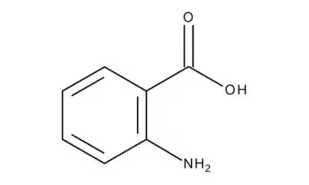 2-Aminobenzoic acid structure, CAS 118-92-3
