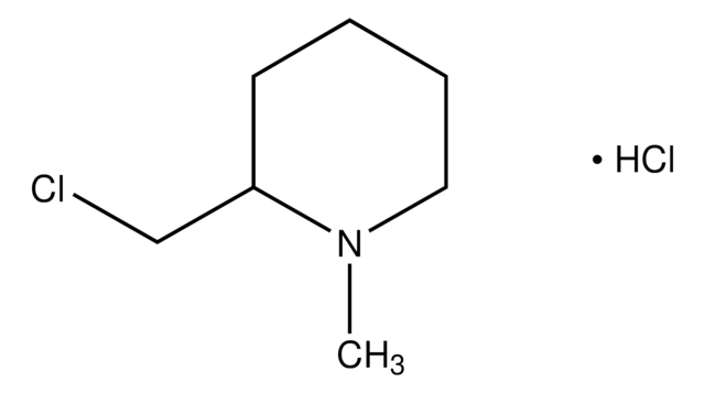 2-(2-Chloroethyl)-1-methylpiperidine hydrochloride structure, CAS 58878-37-8