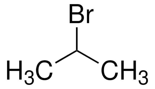 2-Bromopropane structure, CAS 75-26-3