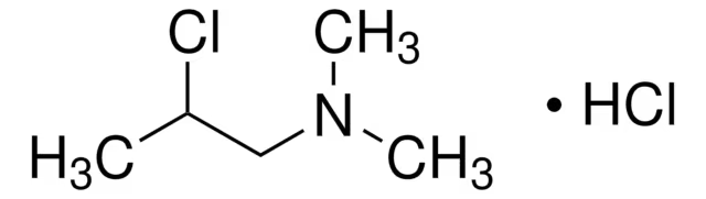 2-chloro-N,N-dimethylpropan-1-amine hydrochloride structure, CAS 4584-49-0