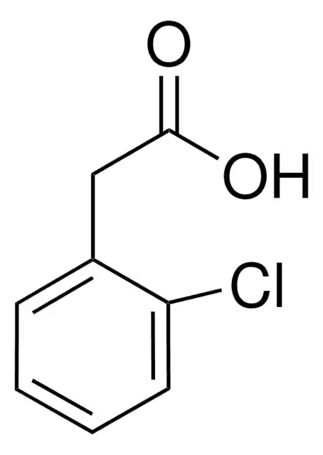 2-Chlorophenylacetic acid structure, CAS 2444-36-2