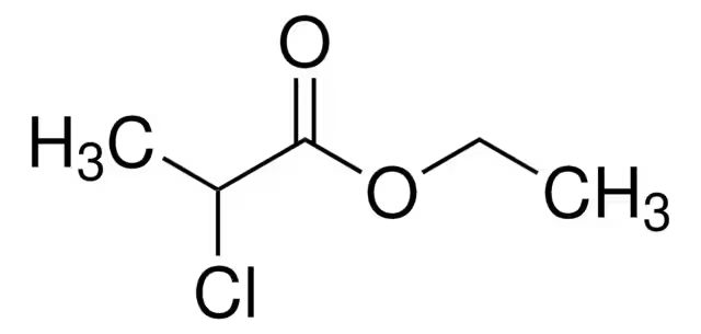 2-Chloropropionic acid ethyl ester structure, CAS 535-13-7
