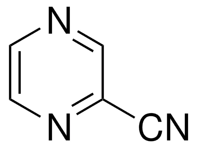 2-Cyanopyrazine structure, CAS 19847-12-2