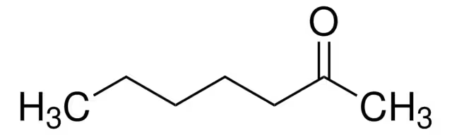 2-Heptanone structure, CAS 110-43-0