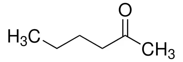 2-Hexanone structure, CAS 591-78-6