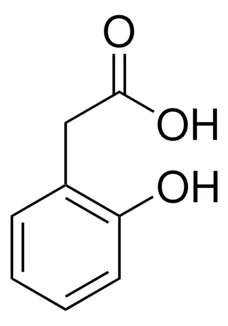 2-Hydroxyphenylacetic acid structure, CAS 614-75-5