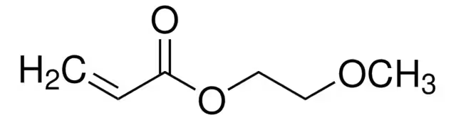 2-methoxyethyl acrylate structure, CAS 3121-61-7