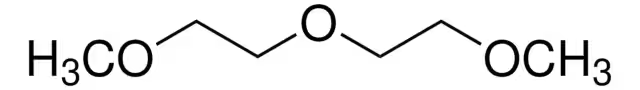 2-Methoxyethyl ether structure, CAS 111-96-6