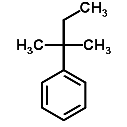 2-Methyl-2-phenylbutane; tert-Amylbenzene structure, CAS 2049-95-8