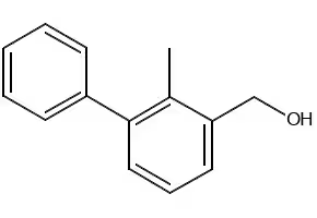 2-Methyl-3-hydroxymethyldiphenyl; 2-methyl-3-biphenylmethyanol structure, CAS 76350-90-8