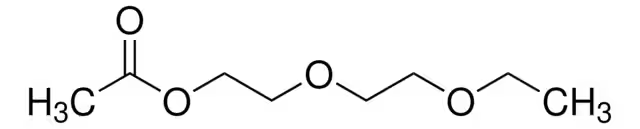 2-(2-Ethoxyethoxy)ethyl acetate structure, CAS 112-15-2