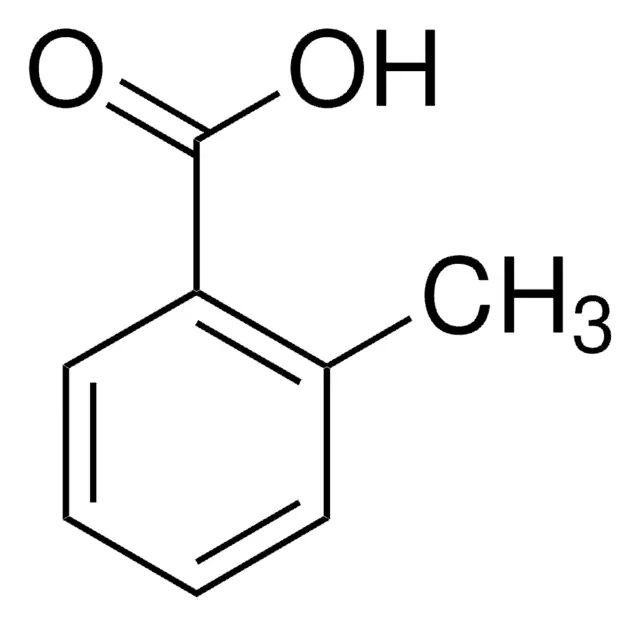 2-Methylbenzoic acid structure, CAS 118-90-1