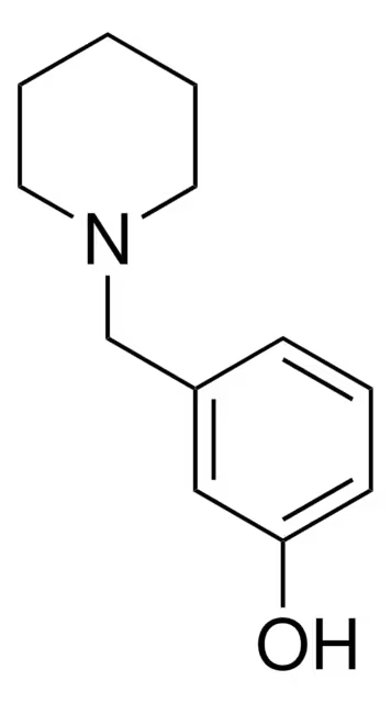 3-(1-Piperidinylmethyl)phenol structure, CAS 73279-04-6