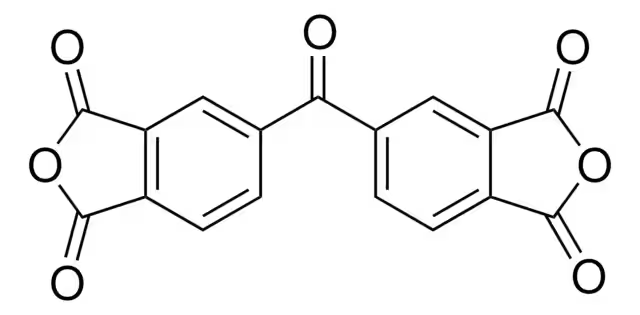 3,3',4,4'-Benzophenonetetracarboxylic dianhydride structure, CAS 2421-28-5