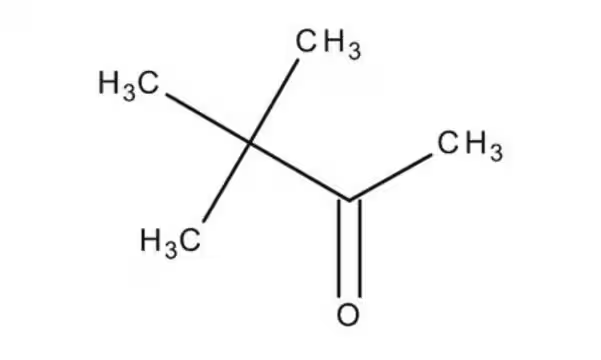 3,3-dimethylbutan-2-one structure, CAS 75-97-8
