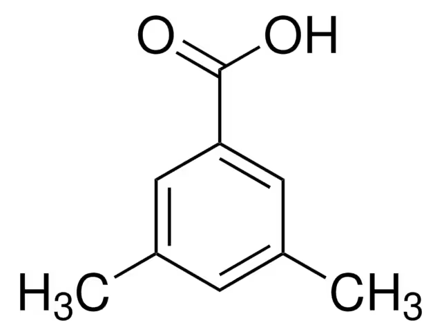 3,5-Dimethylbenzoic acid structure, CAS 499-06-9