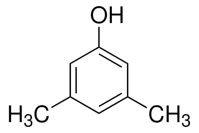 3,5-Dimethylphenol structure, CAS 108-68-9