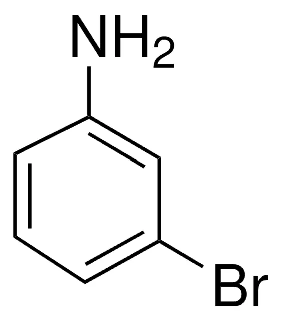 3-Bromo aniline structure, CAS 591-19-5