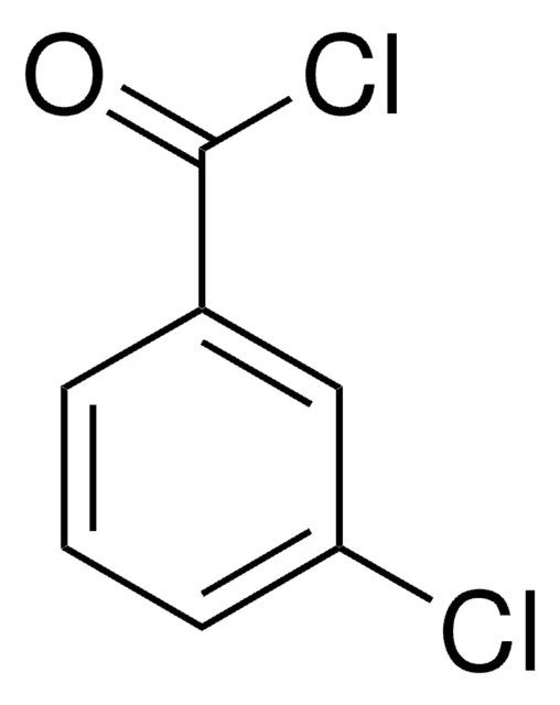 3-Chlorobenzoyl chloride structure, CAS 618-46-2