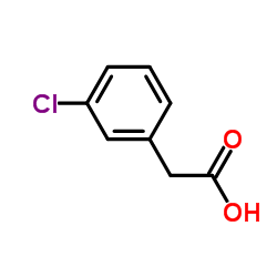 3-Chlorophenylacetic acid structure, CAS 1878-65-5