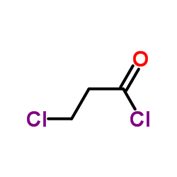 3-Chloropropionyl chloride structure, CAS 625-36-5