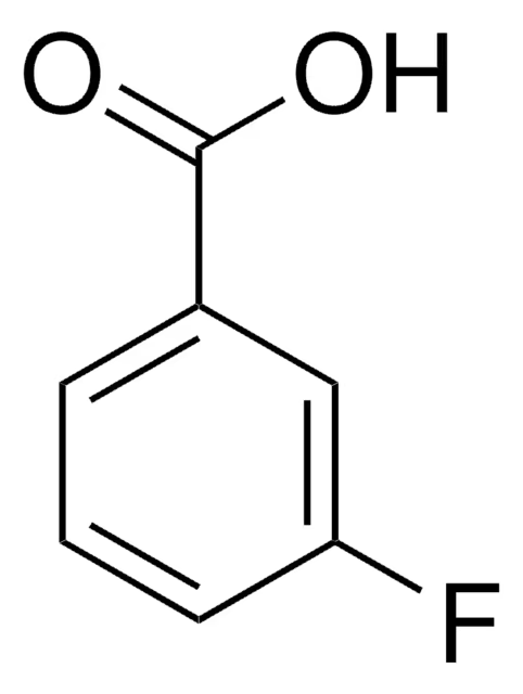 3-Fluorobenzoic acid structure, CAS 455-38-9