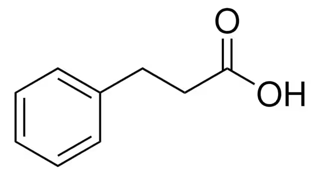 3-Phenylpropionic acid structure, CAS 501-52-0