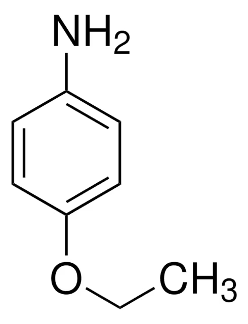 4-Aminophenetole structure, CAS 156-43-4