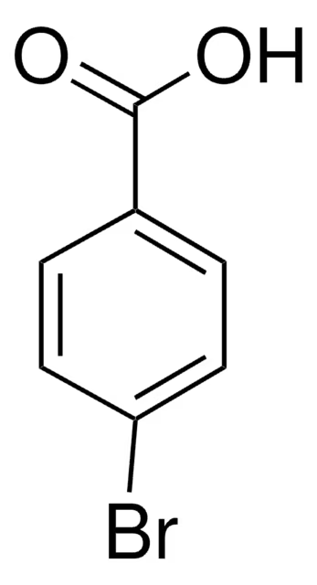 4-Bromobenzoic acid structure, CAS 586-76-5