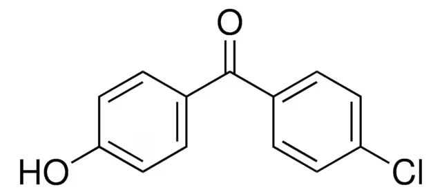 4-Chloro-4'-hydroxybenzophenone structure, CAS 42019-78-3